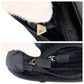 PRADA Tote Bag Nylon Black SilverMetal Tote Bag handbag Test Triangle With logo Women Used Authentic