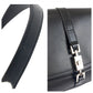 GUCCI Shoulder Bag 001 3824 leather Black SilverMetal Jackie Women Used Authentic