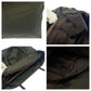 PRADA Tote Bag Nylon Khaki SilverMetal Tote Bag Shoulder Bag Test Triangle With logo Women Used Authentic