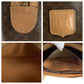 CELINE Handbag PVC Brown Gold Metal Handbags Mini Boston Duffel bag Macadam Women Used Authentic