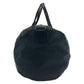 PRADA Boston Duffel bag Nylon Black SilverMetal Boston Duffel bag unisex Test Triangle With logo mens Used Authentic