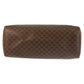 CELINE Handbag M94 PVC, Leather Brown Gold Metal Handbag Boston Duffel bag Macadam Women Used Authentic