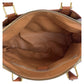 CELINE Handbag M94 PVC, Leather Brown Gold Metal Handbag Boston Duffel bag Macadam Women Used Authentic
