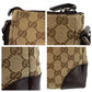 GUCCI Shoulder Bag 114273 GG canvas Beige brown Shoulder Bag Messenger bag Women Used Authentic