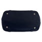 PRADA Tote Bag Nylon, Leather Navy Handbag Tote Bag Test Women Used Authentic