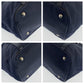PRADA Tote Bag Nylon, Leather Navy Handbag Tote Bag Test Women Used Authentic