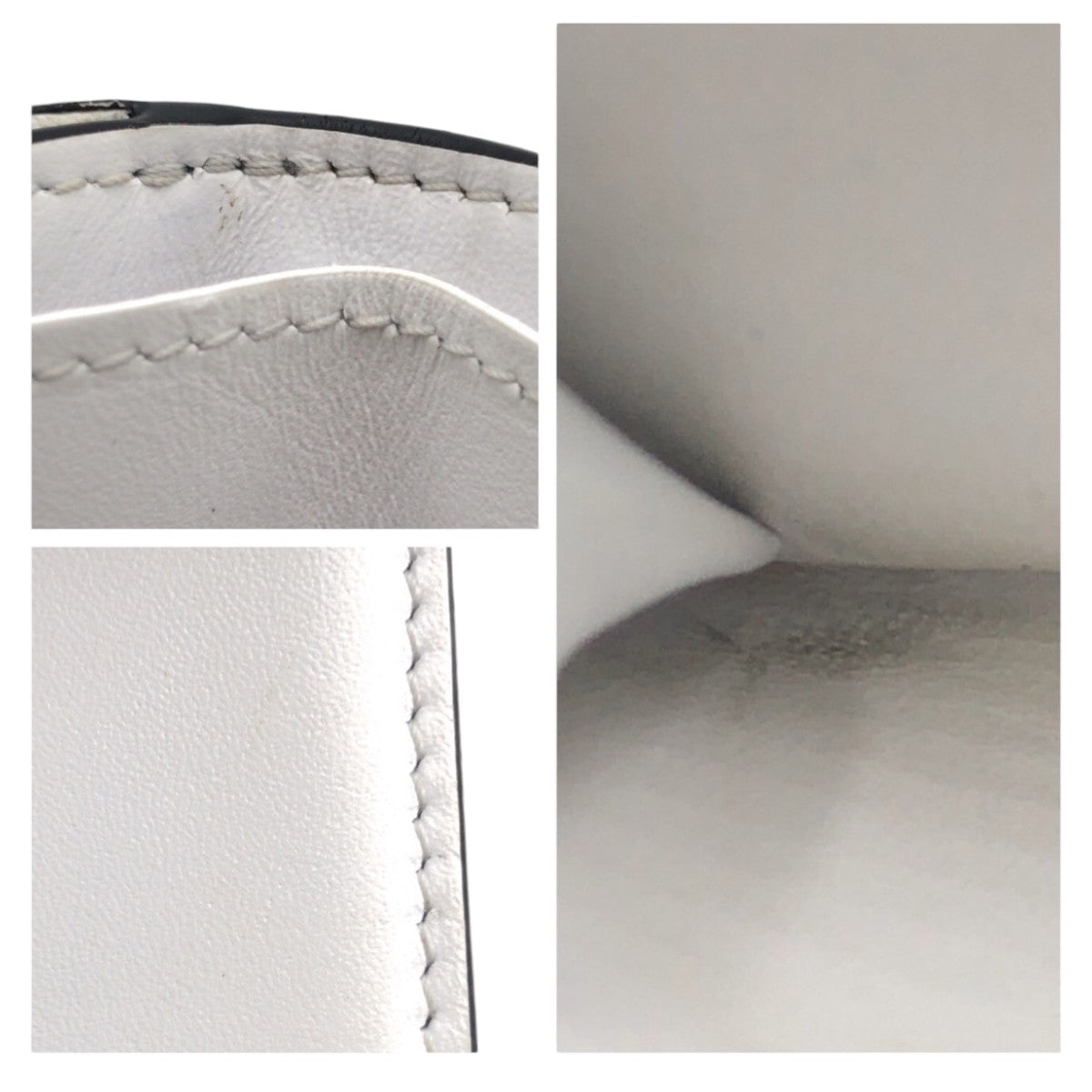 LOUIS VUITTON Tri-fold wallet M30899 PVC Optic White SilverMetal Wallet Taiga rama Discovery compact wallet Women Used Authentic