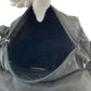 PRADA Shoulder Bag BT8994 Nylon Black SilverMetal Shoulder Bag pochette Test Triangle With logo mens Used Authentic