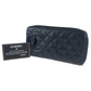 CHANEL Long Wallet Purse lambskin Black SilverMetal Cambon line COCO Mark