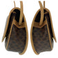CELINE Shoulder Bag PVC, Leather Brown Crossbody Mini Shoulder Bag Pochette Macadam Women Used Authentic