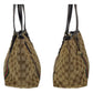 GUCCI Tote Bag 137396 GG canvas Beige multicolor Tote Bag Shoulder Bag Sherry line Women Used Authentic