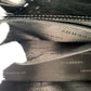BURBERRY Tote Bag Patent leather black Tote bag Shoulder Bag Check Pattern Embossed Women Used Authentic