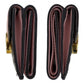 FENDI Tri-fold wallet leather Brown Folding wallet Compact wallet ZUCCA F IS FENDI Women Used Authentic