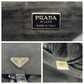 PRADA Shoulder Bag BT8994 Nylon black Crossbody Shoulder Bag Pochette Test Triangle With logo mens Used Authentic