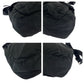 PRADA Shoulder Bag Nylon black Shoulder Bag Messenger bag Test Triangle With logo mens Used Authentic