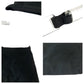 PRADA Shoulder Bag Nylon black One Shoulder Bag Test Triangle With logo plastic handle Women Used Authentic