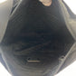 PRADA Shoulder Bag Nylon Black SilverMetal Shoulder Bag Crossbody Test Triangle With logo mens Used Authentic