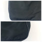 PRADA Shoulder Bag Nylon Black SilverMetal Shoulder Bag Crossbody Test Triangle With logo mens Used Authentic