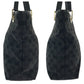GUCCI Tote Bag 002 1099 GG canvas black Shoulder Bag Women Used Authentic