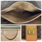 CELINE Shoulder Bag PVC, Leather Brown Crossbody Shoulder Bag Macadam Women Used Authentic