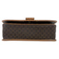CELINE Shoulder Bag PVC, Leather Brown Crossbody Shoulder Bag Macadam Women Used Authentic