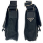 PRADA Shoulder Bag Nylon black Crossbody Shoulder Bag Messenger Bag Test Triangle With logo mens(Unisex) Used Authentic