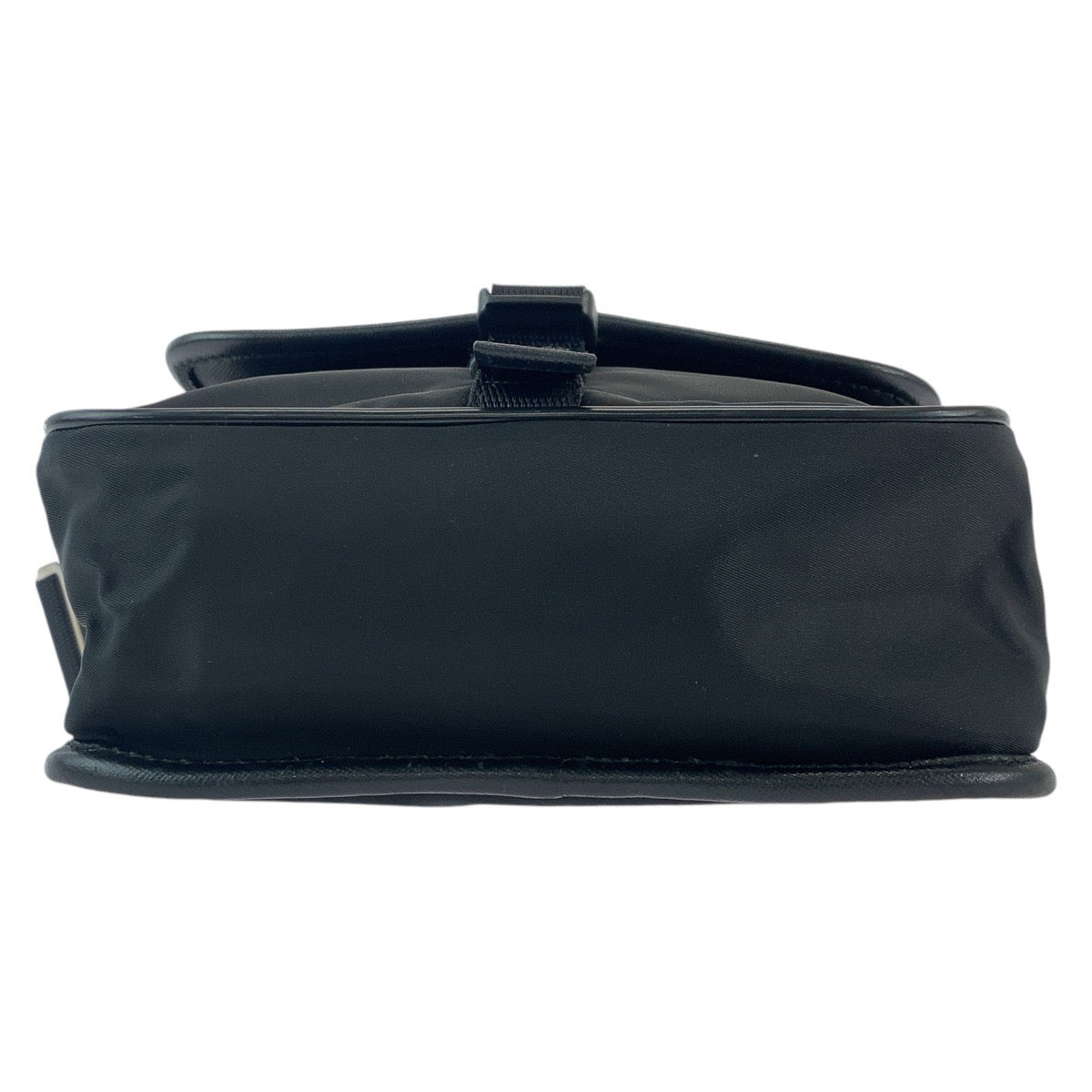 PRADA Shoulder Bag Nylon black Crossbody Shoulder Bag Messenger Bag Test Triangle With logo mens(Unisex) Used Authentic