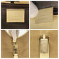 GUCCI Shoulder Bag 002 1067 canvas beige Shoulder Bag handbag Jackie Women Used Authentic