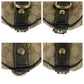 GUCCI Shoulder Bag 131326 GG canvas, leather Beige Brown Gold Metal Crossbody Shoulder Bag Pochette Abbey GG pattern Women Used Authentic