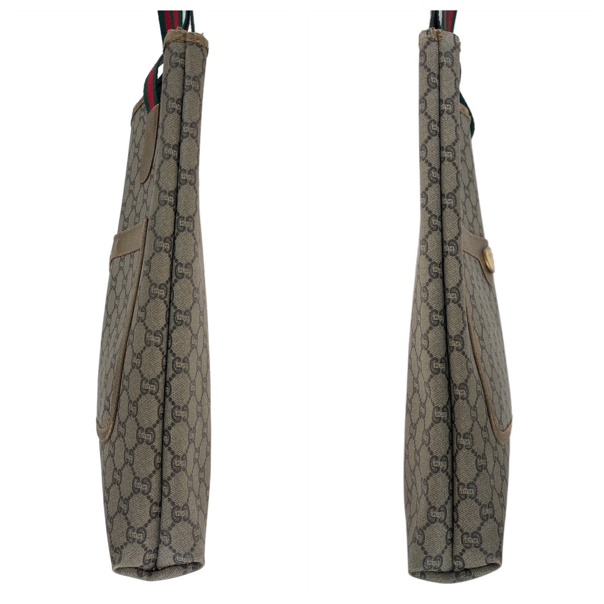 GUCCI Tote Bag GG Supreme Canvas beige GG Plus Sherry Line GG Supreme Old Gucci
