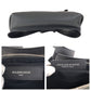 BALENCIAGA Sling bag 433625 leather Black Charcoal Gray SilverMetal Sling bag, waist bag, bum bag Punching logo mens Used Authentic