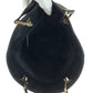 GUCCI Tote Bag 002 1099 GG canvas Black GoldMetal Tote Bag handbag Women Used Authentic
