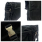 PRADA Shoulder Bag V166 Nylon Black SilverMetal Shoulder Bag Messenger bag Test Triangle With logo Women Used Authentic
