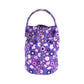 BALENCIAGA Shoulder Bag 656682 Ikat nylon canvas Purple Multicolor SilverMetal Shoulder Bag Handbag 2way Drawstring Bucket Bag Flower Pu Women Used Authentic