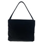 PRADA Tote Bag Nylon black Tote Bag Shoulder Bag Test Triangle With logo Women Used Authentic
