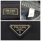 PRADA Tote Bag Nylon black Tote Bag Shoulder Bag Test Triangle With logo Women Used Authentic