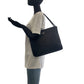 PRADA Tote Bag Nylon black Tote Bag Shoulder Bag Test Triangle With logo Women Used Authentic