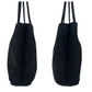 PRADA Tote Bag Nylon black Tote Bag Shoulder Bag Test Triangle With logo Women Used Authentic