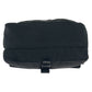 PRADA Shoulder Bag Nylon Black Black SilverMetal Test Triangle With logo
