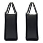 GUCCI Handbag 002 1035 leather Black Gold Metal Handbag Tote Bag Shoulder Bag 2way Bamboo Women Used Authentic