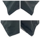 PRADA Tote Bag Nylon Black SilverMetal Tote Bag handbag Test Triangle With logo Women Used Authentic