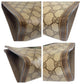 GUCCI Clutch bag 67 014 2125 GG Supreme canvas, leather Beige brown Clutch bag business bag Old Gucci Shelly Line mens Used Authentic