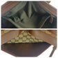GUCCI Tote Bag 34339 GG canvas, leather Beige brown Tote Bag Shoulder Bag Women Used Authentic