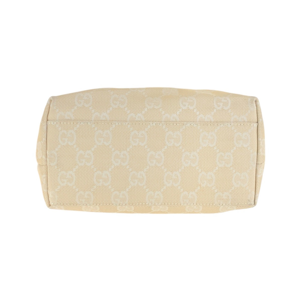GUCCI Tote Bag 002.1079 GG canvas Beige Ivory Tote Bag handbag Women Used Authentic