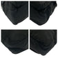 PRADA Shoulder Bag Nylon Black SilverMetal Shoulder Bag pochette Test Triangle With logo Women Used Authentic
