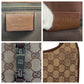 GUCCI Handbag 002 1068 GG canvas Beige Brown SilverMetal Jackie