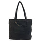 PRADA Tote Bag 22 Nylon Black SilverMetal Tote Bag Shoulder Bag Test Triangle With logo Women Used Authentic
