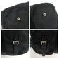 PRADA Shoulder Bag Nylon black Jolder Bag Messenger Bag Test Triangle With logo Women Used Authentic