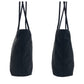 PRADA Tote Bag Nylon Black SilverMetal Tote Bag Shoulder Bag Test Triangle With logo Women Used Authentic