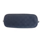 GUCCI Handbag 07198 GG canvas, leather Black SilverMetal Handbag accessory pouch Women Used Authentic